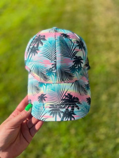 Tropical Paradise Baseball Hat